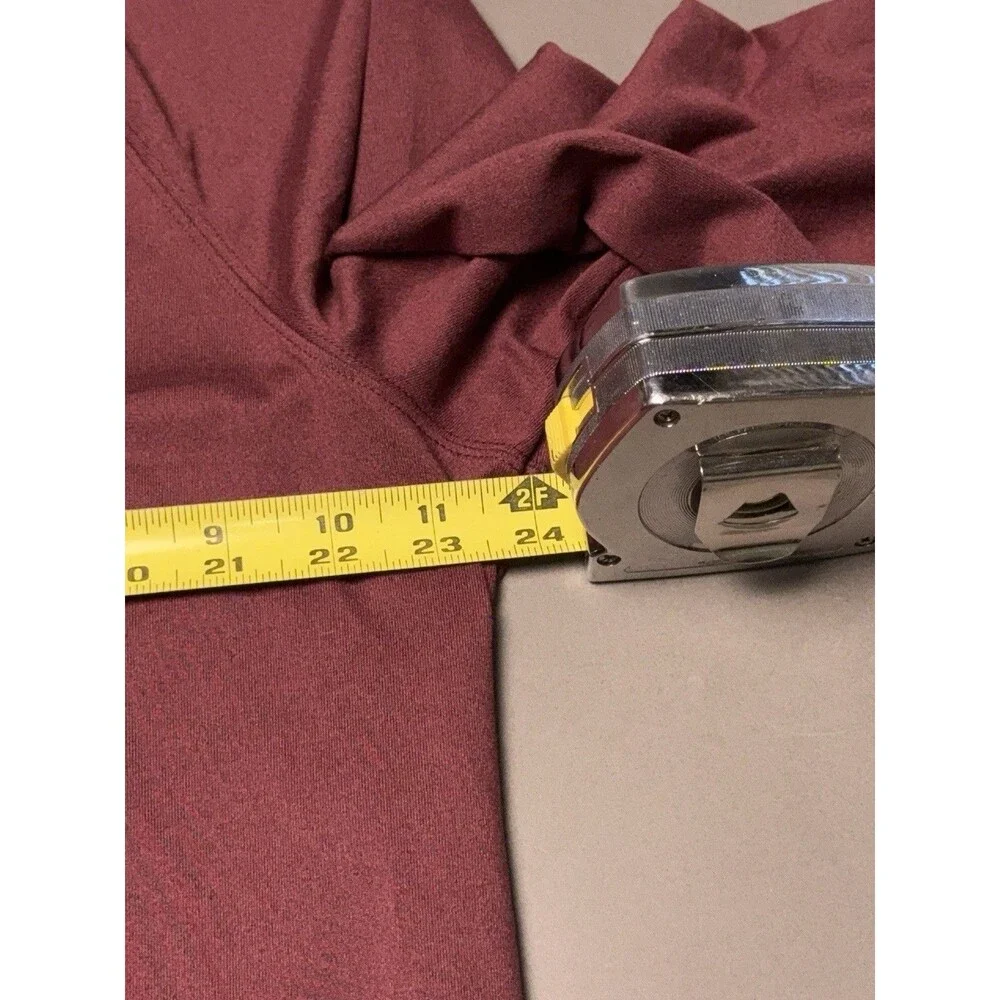Southern Tide 1/4 Zip Performance Pullover Mens XL Lite Burgundy Stretch
